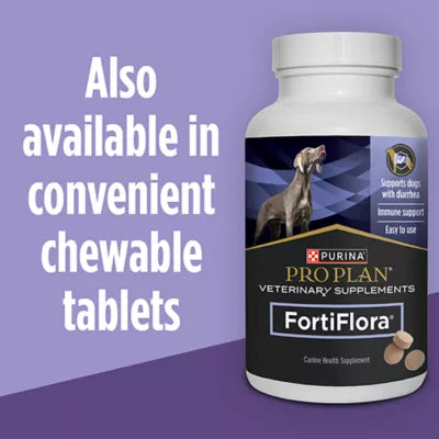 Purina Pro Plan FortiFlora Dog Probiotic Powder: Digestive & Immune Support