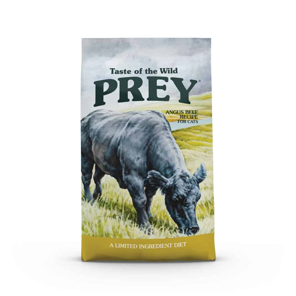 Taste of the Wild PREY Angus Beef Limited Ingredient Grain-Free Dry Cat Food