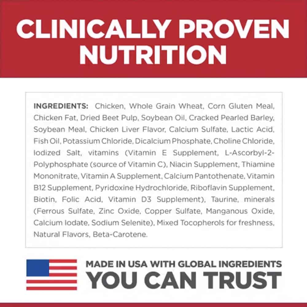 Hill's Science Diet Adult Chicken Dry Cat Food: Digestive Health, Shiny Coat, Strong Muscles