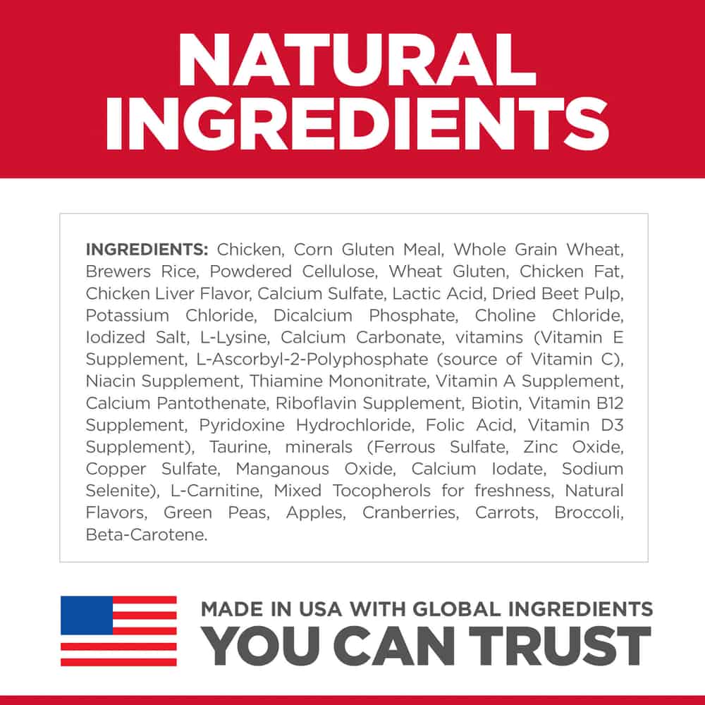 Hill's Science Diet Adult Light Chicken Dry Cat Food for Weight Management