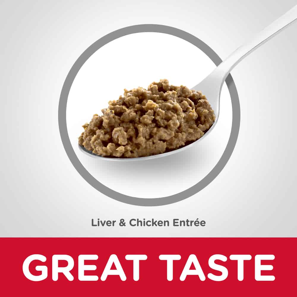 Hill's Science Diet Adult Light Liver Chicken Wet Cat Food 5.5oz 24-Pack