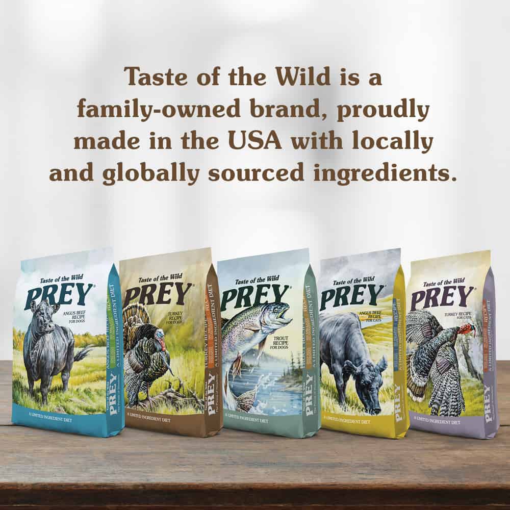 Taste of the Wild PREY Angus Beef Limited Ingredient Grain-Free Dry Cat Food