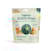 Long-Lasting All-Natural Woof Beef Pops Small Dog Treats for Pupsicle Toy