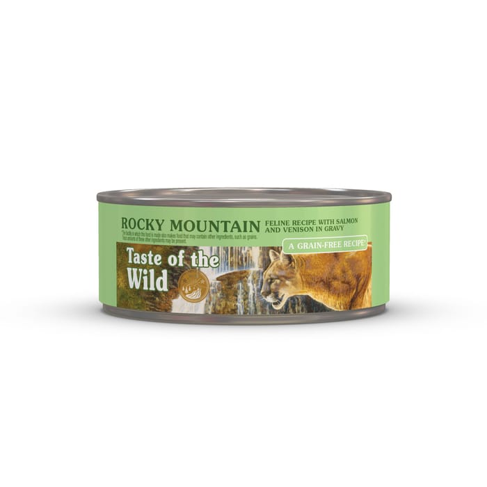 Taste of the Wild Rocky Mountain Feline Salmon & Venison Grain-Free Wet Cat Food
