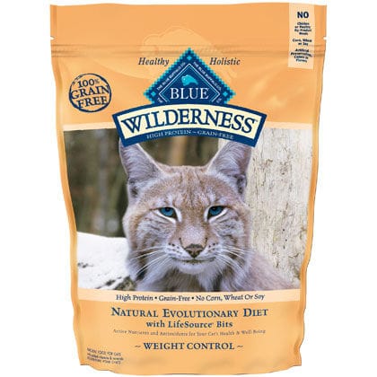 Blue Buffalo Wilderness Adult Weight Control Dry Cat Food with Deboned Chicken